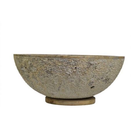 Lavoar piatra Ego KC-D BROWN B 40 cm wash basin overtop 