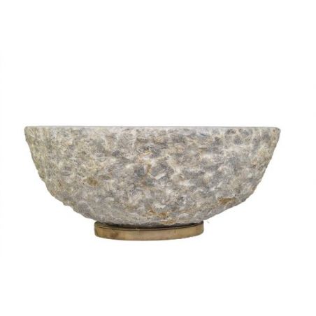 Lavoar piatra Ego  KC-FMA Grey E 40 cm wash basin overtop 