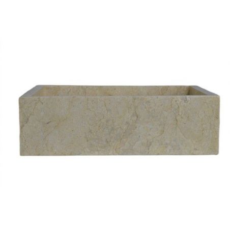 Lavoar piatra Ego  RK-P CREAM C 50x35 cm wash basin overtop 