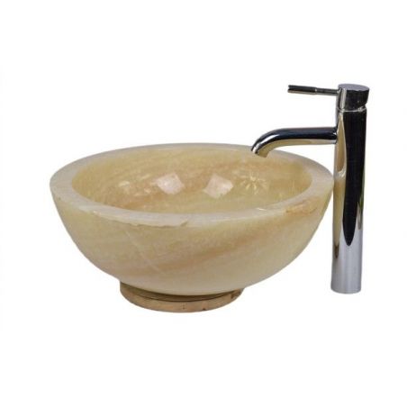 Lavoar piatra Ego  KC-P ONYX G 40 cm wash basin overtop 
