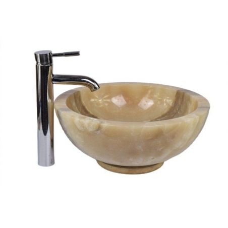 Lavoar piatra Ego  KC-P ONYX F 40 cm wash basin overtop 