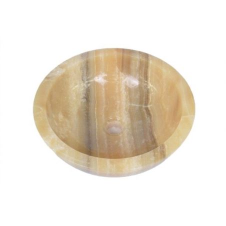 Lavoar piatra Ego  KC-P ONYX F 40 cm wash basin overtop 