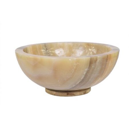 Lavoar piatra Ego  KC-P ONYX F 40 cm wash basin overtop 