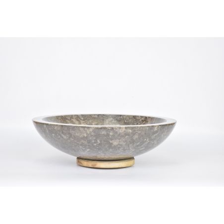 Lavoar piatra Ego KC-P GREY KCG9 45x12 cm wash basin overtop 