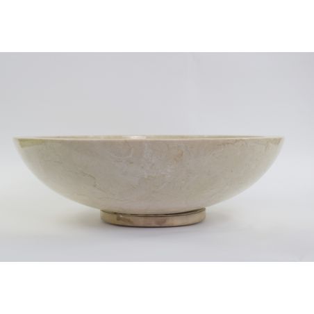 Lavoar piatra Ego KC-P CREAM CR8 45 cm wash basin overtop 