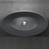 Lavoar EGO 807, Antracit ,mat, 62.5x34.5 cm, montaj pe blat, compozit marmura