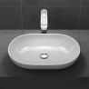 Lavoar EGO-808, compozit marmura,culoare Alb , montaj pe blat, 54x34 cm Lavoar EGO-808, compozit marmura,culoare Alb , montaj pe blat, 54x34 cm