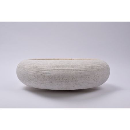 Lavoar piatra Ego DN-G CREAM B5 45 cm wash basin overtop 