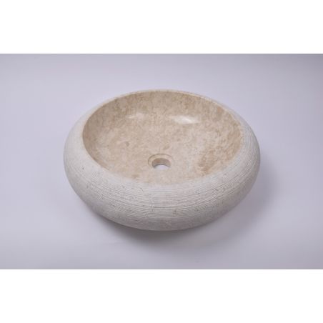 Lavoar piatra Ego DN-G CREAM B5 45 cm wash basin overtop 