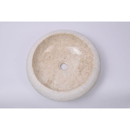 Lavoar piatra Ego DN-G CREAM B5 45 cm wash basin overtop 