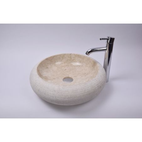 Lavoar piatra Ego DN-G CREAM B5 45 cm wash basin overtop 