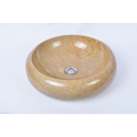 Lavoar piatra Ego DN-P BROWN G 40 cm wash basin overtop 