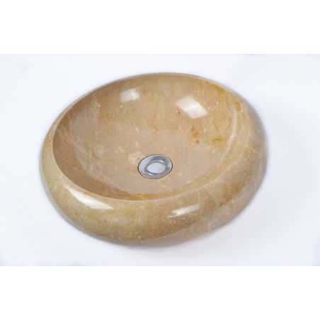 Lavoar piatra Ego DN-P BROWN G 40 cm wash basin overtop 