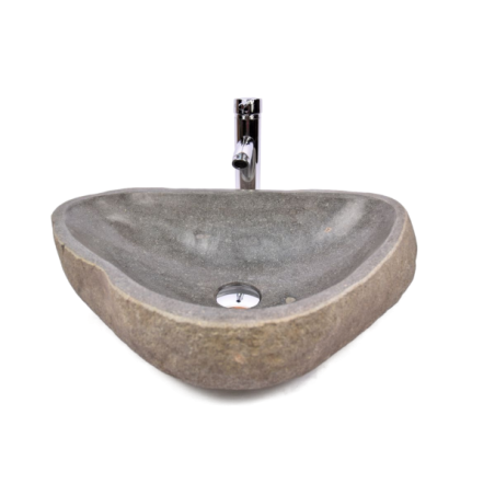 Lavoar piatra Ego RIVER STONE RSB3 BT7 wash basin overtop 