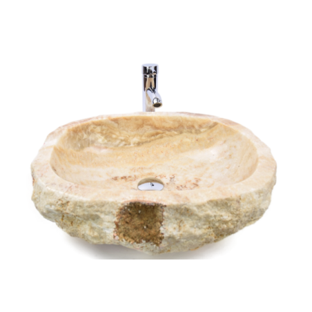 Lavoar piatra Ego EROSI ONYX OX29 wash basin overtop 