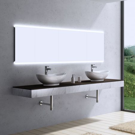 Lavoar EGO-302, ceramica sanitara, culoare Alb lucios , montaj pe blat sau suspendat, 59x39 cm