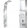 Panel de dus SK-423S,otel inoxidabil, cu ploaie si hidromasaj, finisaj crom Panel de dus SK-423S,otel inoxidabil, cu ploaie si hidromasaj, finisaj crom