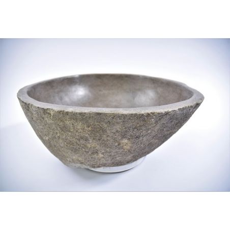 Lavoar piatra Ego RIVER STONE RSB1 Q156 wash basin overtop 