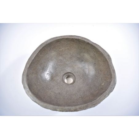 Lavoar piatra Ego RIVER STONE RSB1 Q156 wash basin overtop 