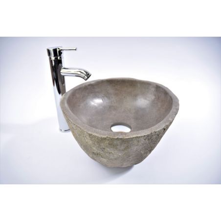 Lavoar piatra Ego RIVER STONE RSB1 Q156 wash basin overtop 