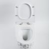 Vas Wc, Alb Lucios, Rimless, 49x36 cm, montaj suspendat, capac Duroplast, ceramica sanitara, Sidef Vas Wc, Alb Lucios, Rimless, 49x36 cm, montaj suspendat, capac Duroplast, ceramica sanitara, Sidef