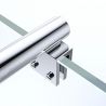 Perete dus Walk-In, EGO-01MS, sticla securizata 8 mm, intre 80-140 cm, Lotus Efect Perete dus Walk-In, EGO-01MS, sticla securizata 8 mm, intre 80-140 cm, Lotus Efect