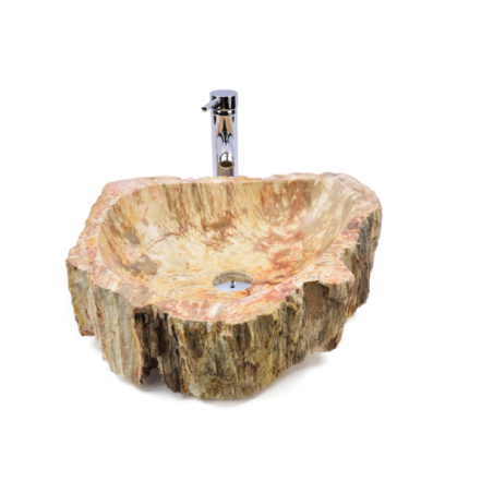 Lavoar piatra Ego copy of Fossil Wood LARGE BT23 wash basin overtop 
