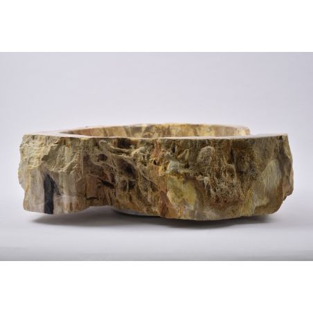 Lavoar piatra Ego copy of Fossil Wood LARGE BT23 wash basin overtop 