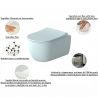 Vas WC Santa Rimless, rezervor incorporat, Gri Lucios, montaj podea, capac cu soft-close, Royalty Line by Ego Vas WC Santa Rimless, rezervor incorporat, Gri Lucios, montaj podea, capac cu soft-close, Royalty Line by Ego