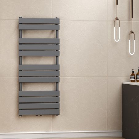 Calorifer EGO - Nadir, radiator Portprosop din otel, Alb sau Antracit, 100-120-140-160-180 cm
