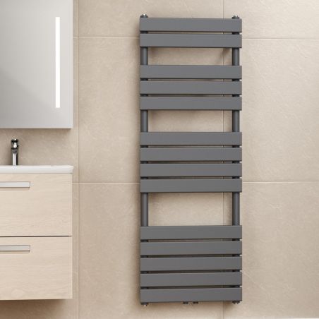 Calorifer EGO - Nadir, radiator Portprosop din otel, Alb sau Antracit, 100-120-140-160-180 cm