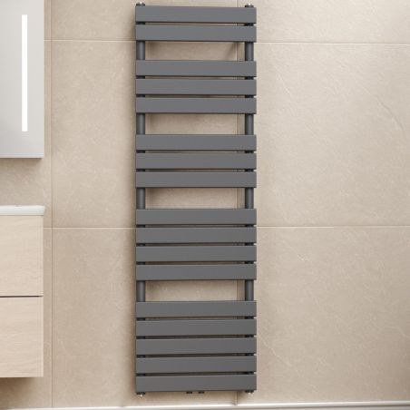 Calorifer EGO - Nadir, radiator Portprosop din otel, Alb sau Antracit, 100-120-140-160-180 cm