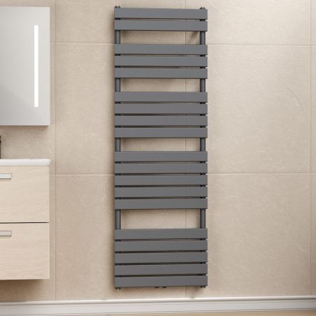 Calorifer EGO - Nadir, radiator Portprosop din otel, Alb sau Antracit, 100-120-140-160-180 cm