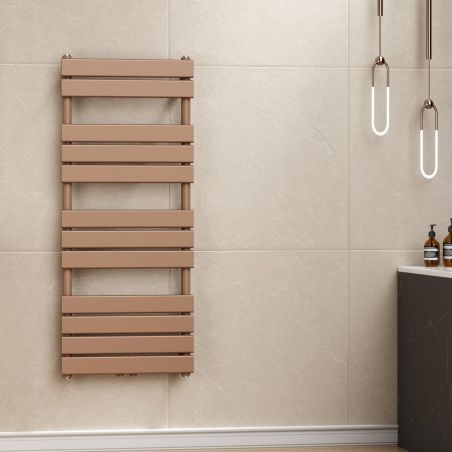 Calorifer EGO - Nadir, radiator Portprosop din otel, Cappuccino, 100-120-140-160-180 cm