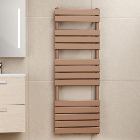 Calorifer EGO - Nadir, radiator Portprosop din otel, Cappuccino, 100-120-140-160-180 cm