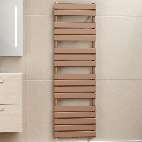 Calorifer EGO - Nadir, radiator Portprosop din otel, Cappuccino, 100-120-140-160-180 cm