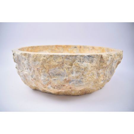 Lavoar piatra Ego EROSI BROWN BT10 wash basin overtop 