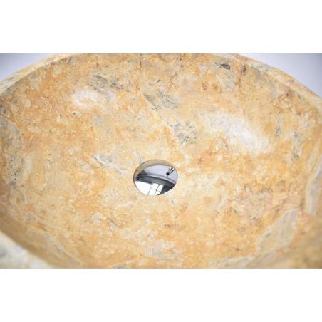 Lavoar piatra Ego EROSI BROWN BT10 wash basin overtop 