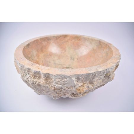Lavoar piatra Ego EROSI BROWN BT8 wash basin overtop 