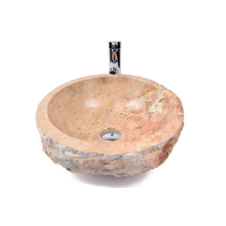 Lavoar piatra Ego EROSI BROWN BT5 wash basin overtop 