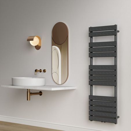 Calorifer EGO - Nadir, radiator Portprosop din otel, Alb sau Antracit, 100-120-140-160-180 cm