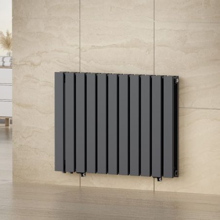 Calorifer, radiator Dublu din otel, Alb sau Antracit, 84, 107, 123 cm, Ego- Alesia, Living sau Camera