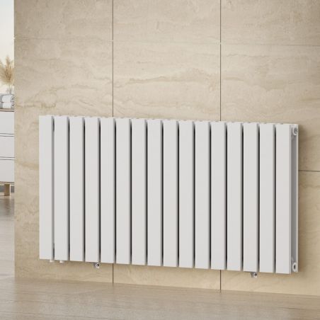 Calorifer, radiator Dublu din otel, Alb sau Antracit, 84, 107, 123 cm, Ego- Alesia, Living sau Camera
