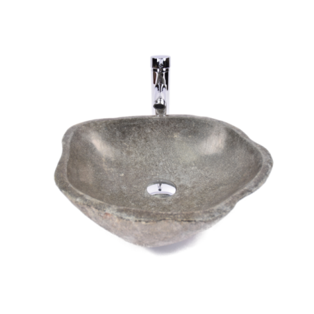 Lavoar piatra Ego RIVER STONE RSB1 Q187 wash basin overtop 