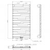 Calorifer Antracit, 112x60 cm, 662 W, 15 elementi, radiator Portprosop din otel, Emir Calorifer Antracit, 112x60 cm, 662 W, 15 elementi, radiator Portprosop din otel, Emir