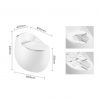 Vas WC Santa Rimless, rezervor incorporat, Gri Lucios, montaj podea, capac cu soft-close, Royalty Line by Ego Vas WC Santa Rimless, rezervor incorporat, Gri Lucios, montaj podea, capac cu soft-close, Royalty Line by Ego