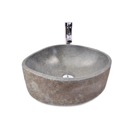 Lavoar piatra Ego RIVER STONE RSB1 Q197 wash basin overtop 