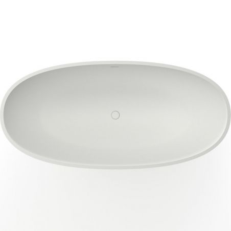 Cada de baie Lulu, Compozit Coroian, Alb, 170 sau 180 cm, Izolare termica, Freestanding
