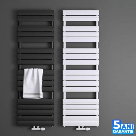 Calorifer EGO - Nadir, radiator Portprosop din otel, Alb sau Antracit, 100-120-140-160-180 cm