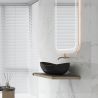 Lavoar compozit mineral, Negru Mat, montaj pe blat, ventil inclus negru mat, 65x40x20 cm, Lirio Lavoar compozit mineral, Negru Mat, montaj pe blat, ventil inclus negru mat, 65x40x20 cm, Lirio